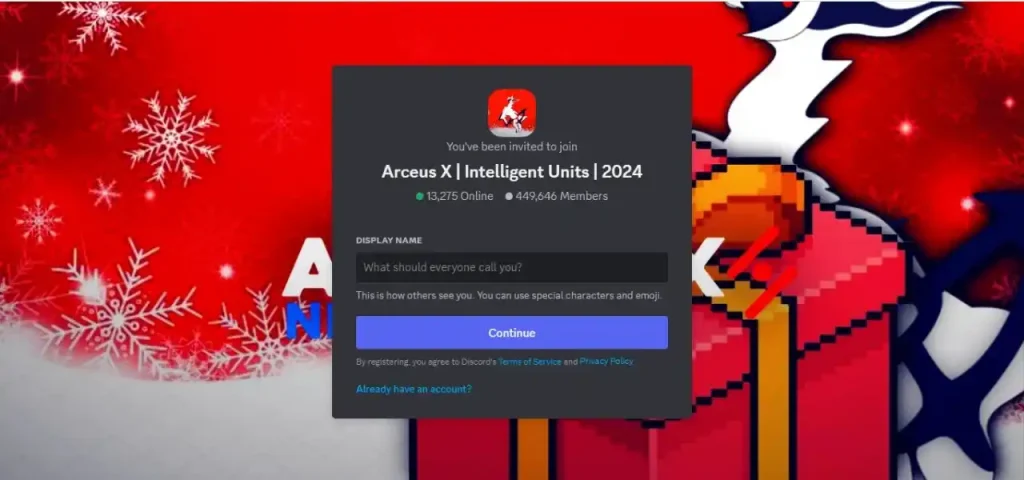 arceus x discord